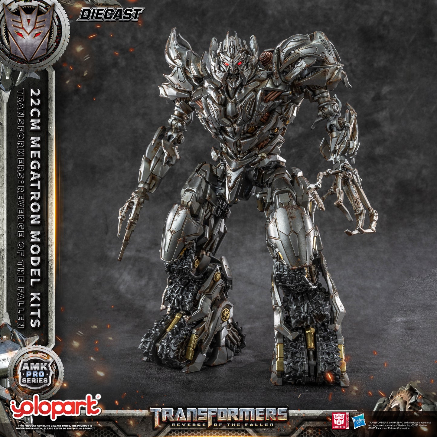 YOLOPARK Transformers:Revenge of the Fallen Megatron-W