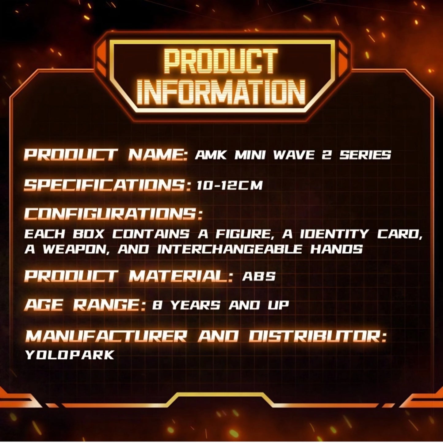 YOLOPARK Transformers G1 Mini Wave2 - W