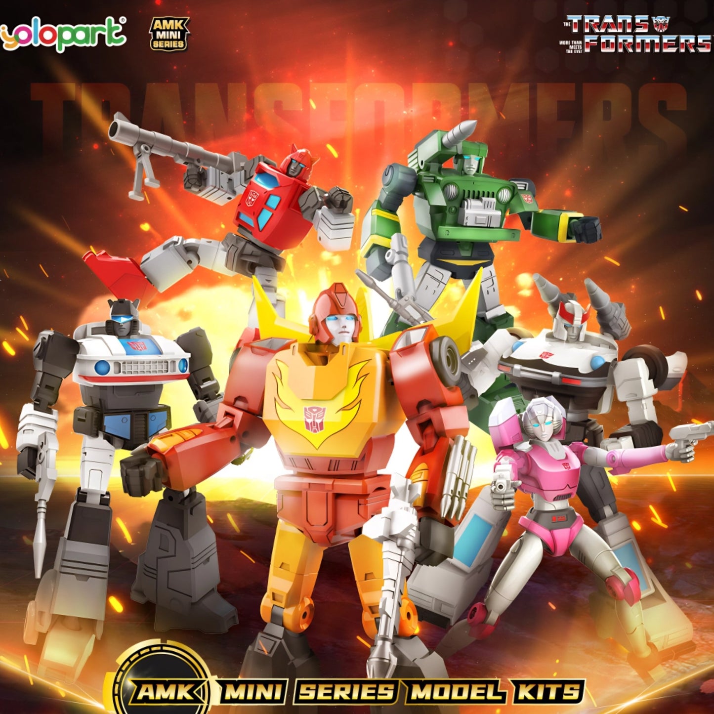 YOLOPARK Transformers G1 Mini Wave2 - W