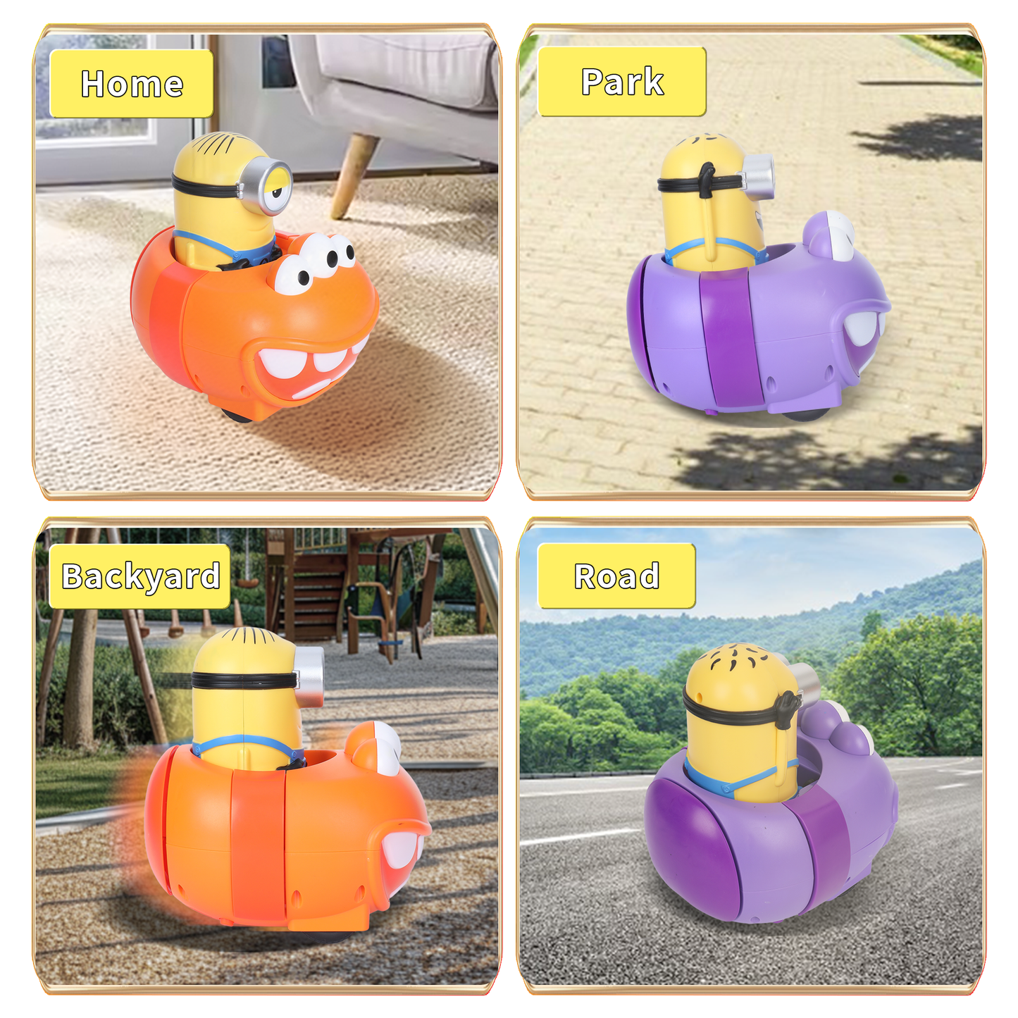 YOLOPARK Minions Remote Control Car - W