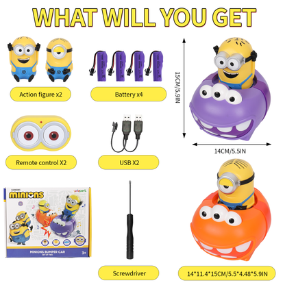 YOLOPARK Minions Remote Control Car - W