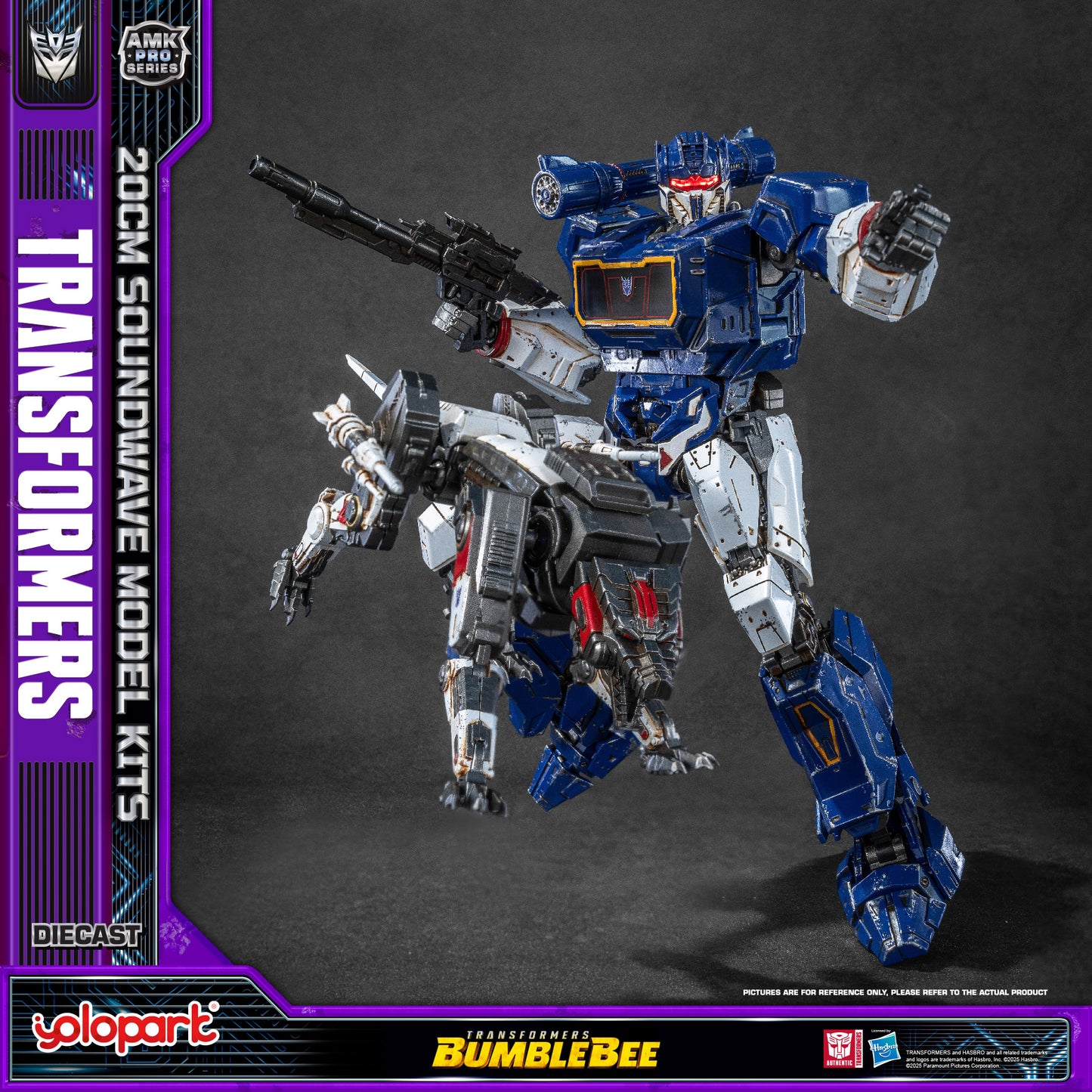YOLOPARK Transformers Toys-Soundwave - W